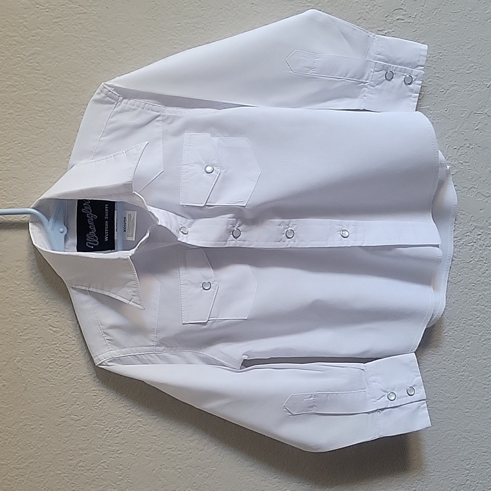 Boys' Wrangler Western Dress Shirt